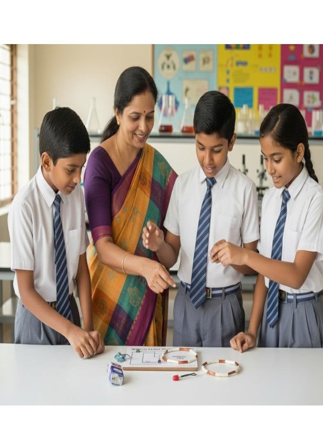 ESPtronics Wireless Power Transfer Electromagnetic Mutual Induction Science Project Physics Experiment Kit for Class 12 Students and School Kids - Image 4